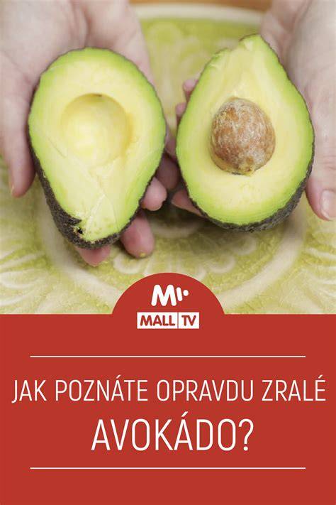 Vyberte zralé avokádo a připravte semeno