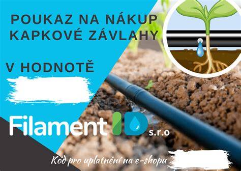 Princip kapkové závlahy na zúčastněném pozemku (diagram)